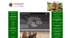 Desktop Screenshot of cetcaf.com.br